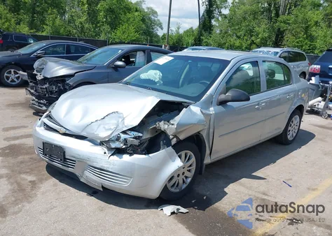 2010 Chevrolet Cobalt Lt z USA, uszkodzony, nr VIN 1G1AD5F50A7165654